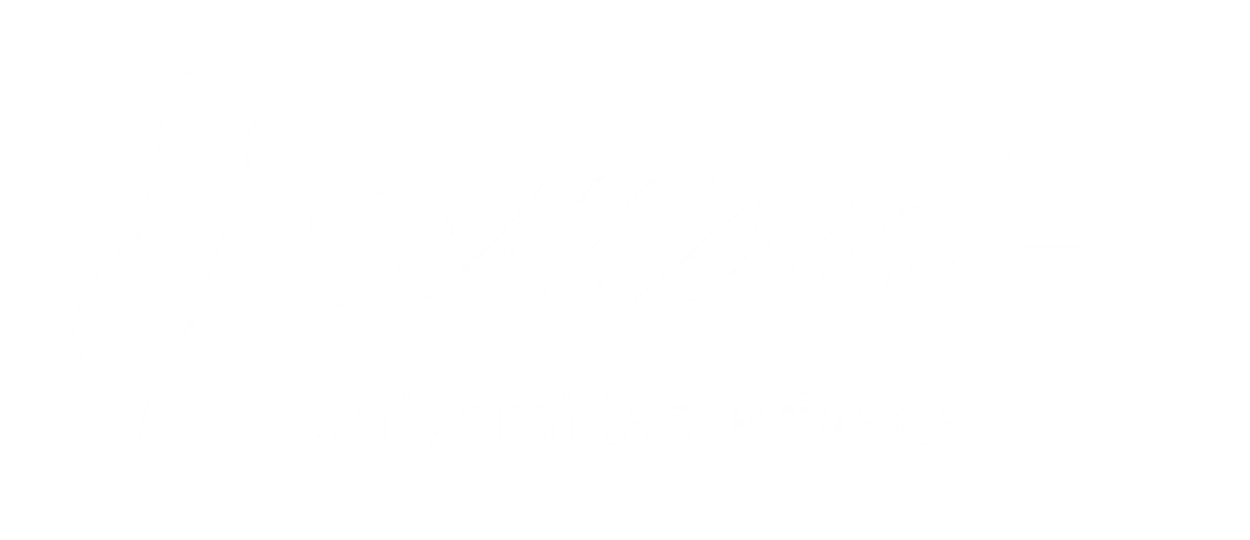 Logo blanco Universidad Privada